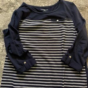 Croft & Borrow 3/4 sleeve shirt